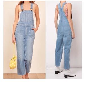 Reformation jean overalls